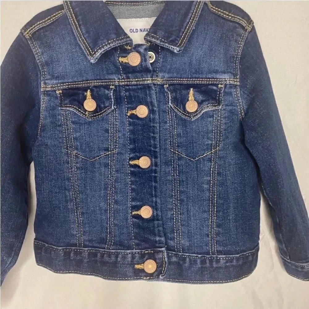 Old Navy Toddler Denim Jacket Size 18-24m
